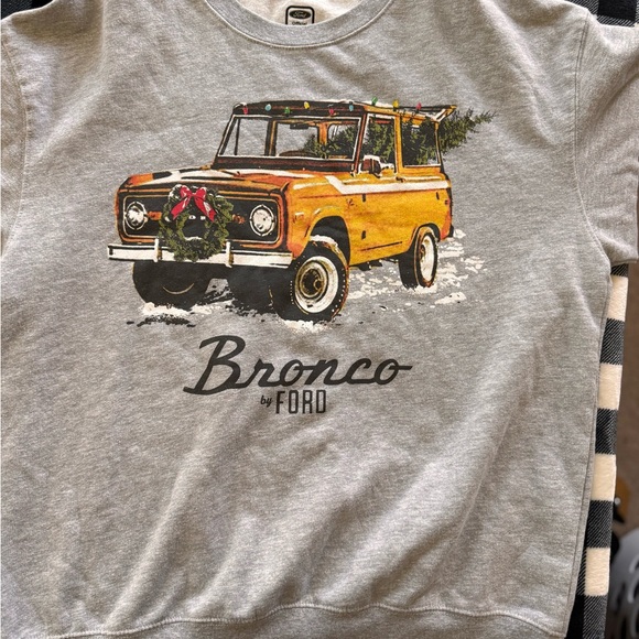 Ford Tops - Ford Official Licensed Gray Sweatshirt